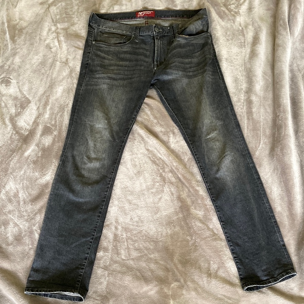 Arizona Jean Co slim charcoal black jeans